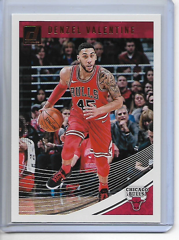 2018-19 Donruss Denzel Valentine Base Card - Image 1 of 1