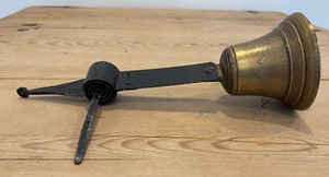 Charming Antique French 19th Century Heavy Cast Shop or Door Bell - Picture 1 of 5