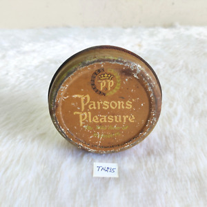 1930s Vintage Parsons Pleasure Tobacco Advertising Litho Tin Box London TN235