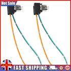 2Pcs Plug Adapter Line Convenient Wiring Harness Adapter Plug Useful for H1 Bulb