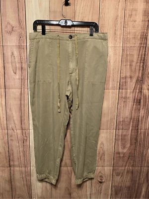 Sundance Large Petite NWT pants 100% Tencel tan - Image 1 of 4