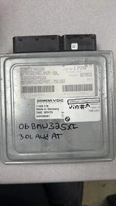 2006 BMW 325I Engine/motor Brain Box Ecm Ecu Engine computer Xi 7559178 - Picture 1 of 3