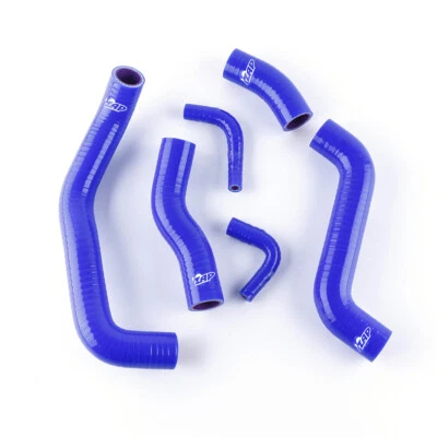 ZAP FOR KAWASAKI ZRX1200R 2001-2008 SILICONE RADIATOR HOSES KIT PIPES BLUE - Image 1 of 4