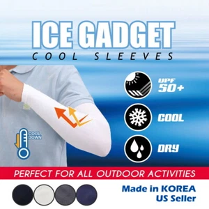 (4 Paar) Cooling Arm Sleeves Cover UV Sonnenschutz Outdoor Sport Unisex - Bild 1 von 12