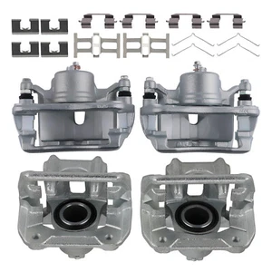 Front Rear Brake Caliper Kit L&R for Honda Element 2003-2011 19P2663 19P2662 - Picture 1 of 12