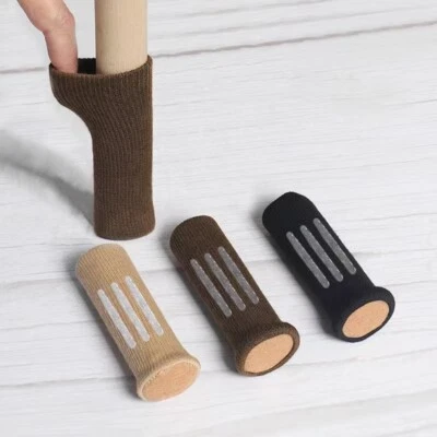 8/16/24er Fußkappen Stuhlbeinkappen Möbel Socken Bodenschutz Schoner Rutschfest - Bild 1 von 4