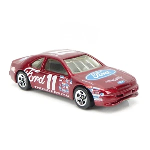 1992 FORD THUNDERBIRD NASCAR #11 LUIS M. - HOT WHEELS 1:64 DIECAST - 5 SPOKES - Picture 1 of 7