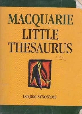 The Pocket Macquarie thesaurus, , Good Condition, ISBN 094975742X - Image 1 of 1