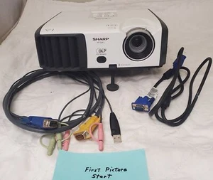 Sharp Notevision XR-32X DLP Multi-Media 2600 Lumens Projector - Imagen 1 de 12
