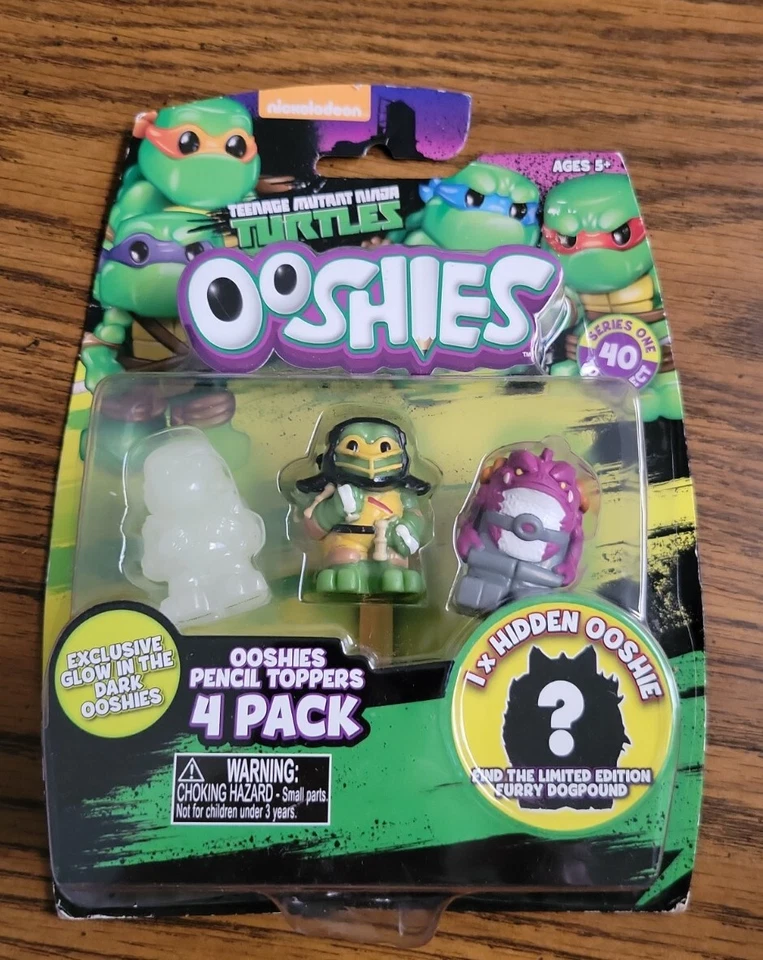 Tas040824 - 2016 Jakks Teenage Mutant Ninja Turtles Ooshies Pencil Toppers