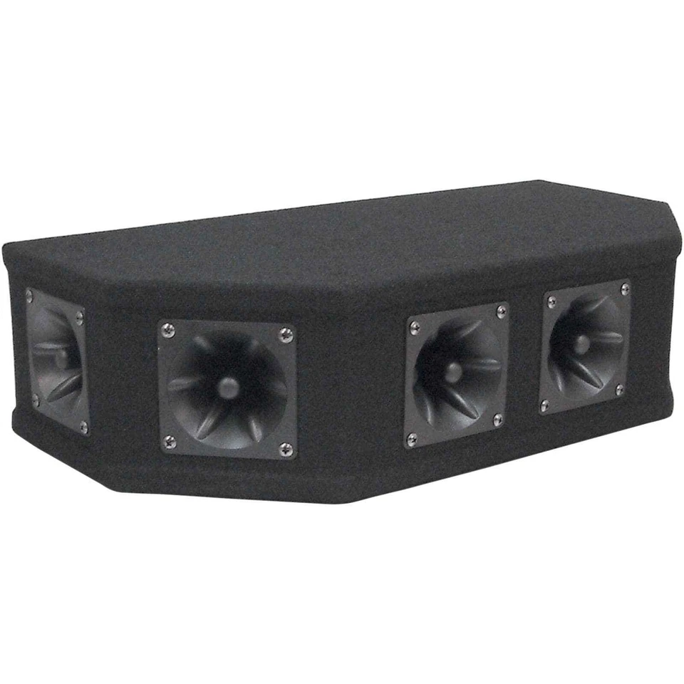 Soundlab 50W Nero Piezo Top Box Tweeter Array 8 Ohm 6 Altoparlanti Quadrati DJ PA - Immagine 1 di 1