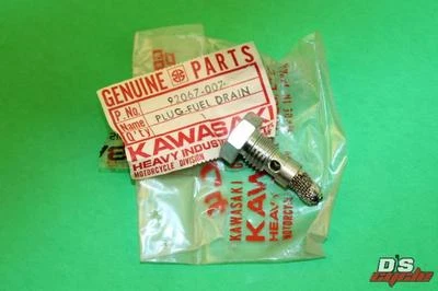 NOS Kawasaki Fuel Drain Plug 1974-1975 1971 F7 1970 F5 92067-007 - Image 1 of 4