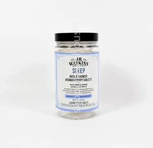 J.R. Watkins SLEEP Bath & Shower Aromatherapy 6 Tablets Monoi & Sandalwood - Picture 1 of 3