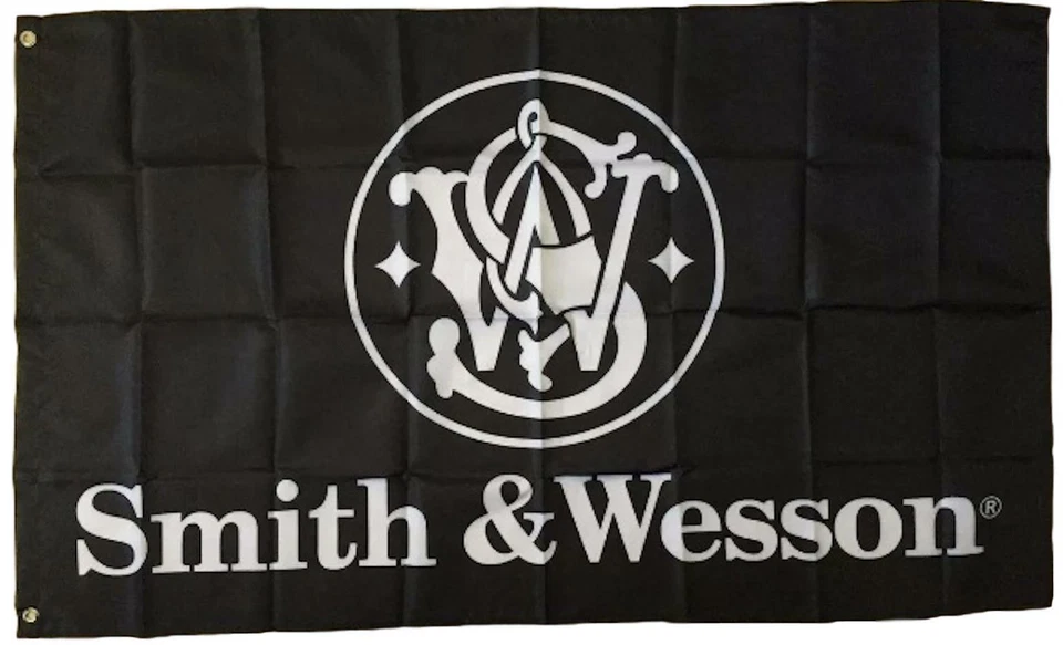 Smith & Wesson Flag 3x5 Banner 3x5 Feet New Fast Free USA Shipping - Image 1 of 4