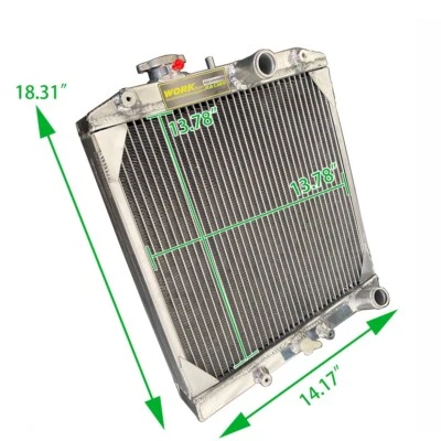 Radiador de aluminio apto 1992-2000 1999 1998 1997 1996 HONDA CIVIC D15/D16 EG/EK MT Foto 1 de 4