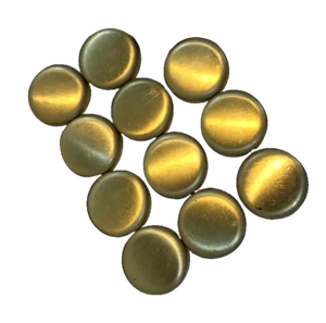 Set 7 x 35mm Brass Welch Plugs Fits Toyota KZ Series Incl Prado Hilux HiAce Sur - Picture 1 of 1