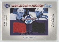 2004 Upper Deck World Cup of Hockey Tribute Zdeno Chara Marian Gaborik #WC-ZC/MG