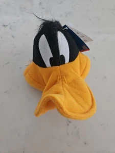 1998 Looney Tunes Daffy Duck Vintage Plush Bean Bag NWT - Picture 1 of 4