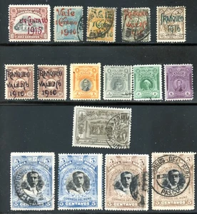 LOT 32492 USED / MINT H : SIXTEEN STAMPS FROM PERU - Picture 1 of 1