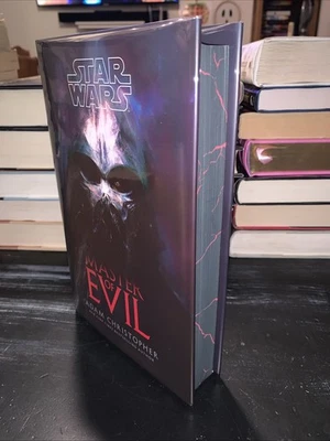 Star Wars Master Of Evil By Adam Christopher 2025 Signed & Numbered Goldsboro - Image 1 of 4