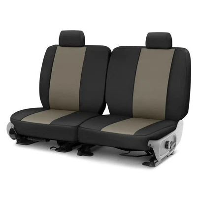 For Honda Element 07-11 Seat Cover Precision Fit Endura 2nd Row Charcoal & Black - Изображение 1 из 2