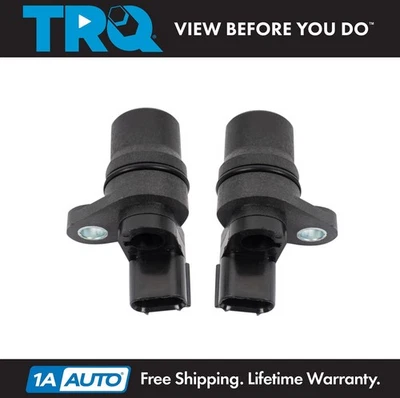 TRQ Rear ABS Wheel Speed Sensor Set For 98 Toyota T100 98-04 Tacoma 00-06 Tundra - Image 1 of 4