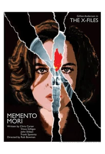 X-Files Episode Memento Mori Artwork Dana Scully Gillian Anderson J.J. Lendl Art - Picture 1 of 1