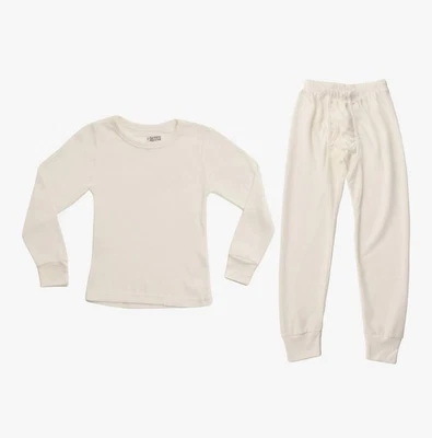 Ropa interior térmica para niños Johns largos, camisa y pantalones capa base talla 5/6 Foto 1 de 4