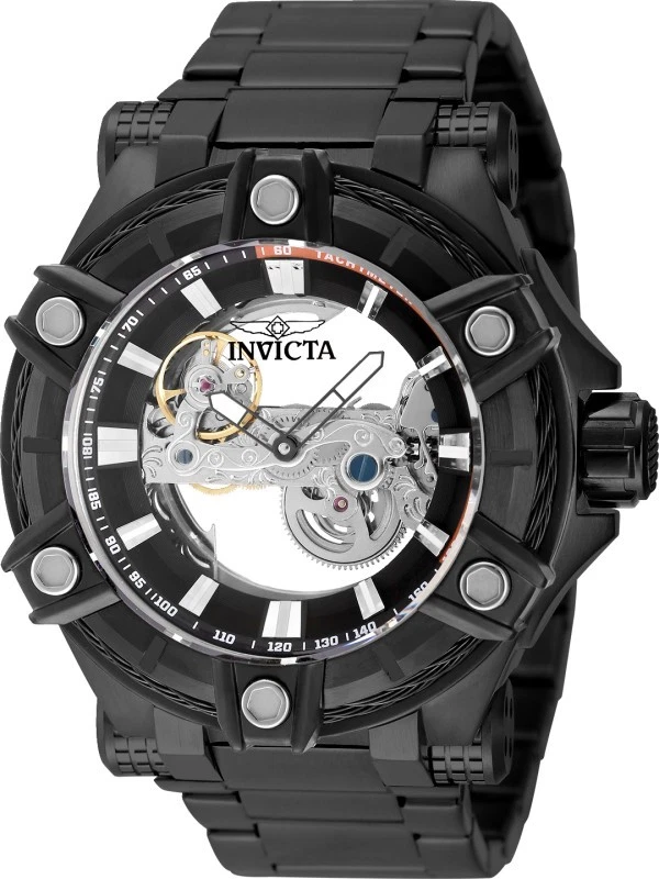 Invicta Men's Bolt 52mm Automatic IN-49059 Stainless Steel Black Wristwatch - Image 1 of 1