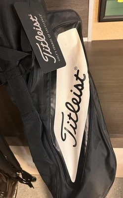 Bolsa de transporte Titleist Golf Premium negra nueva con etiquetas Foto 1 de 4