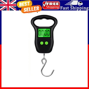 50kg Hanging Scale Electronic Fishing Weights Digital Scales (Large Hook) . - Picture 1 of 4