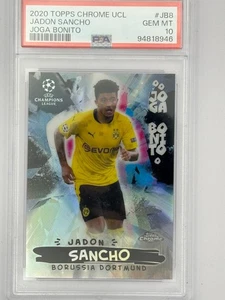 2020 Topps Chrome UCL joga Bonito Jadon Sancho PSA 10 - Bild 1 von 1