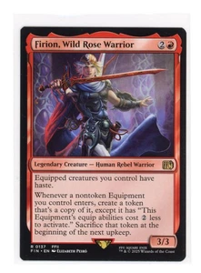 Firion, Wild Rose Warrior R 0137 Regular Final Fantasy Magic the Gathering MTG - Picture 1 of 2