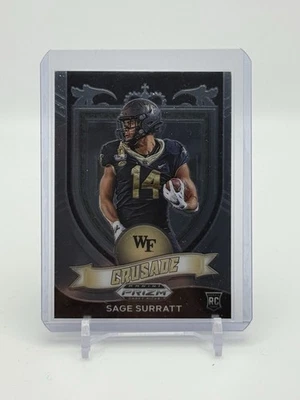 2021 Panini Prizm Draft Picks - Crusade Sage Surratt #177 (RC) - Image 1 of 2