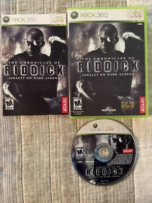 Chronicles of Riddick: Assault on Dark Athena (Xbox 360) Complete CIB & Tested!! - Image 1 of 4