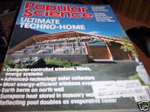 Popular Science 8/1986 Ultimate Techno-Home - Picture 1 of 1