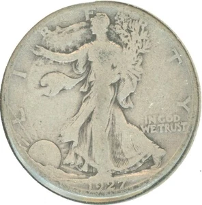 1927-S WALKING LIBERTY HALF DOLLAR #15541 - Picture 1 of 4