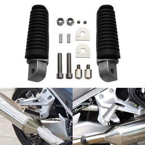 Rear Passenger Foot Pegs Footrest Fit For Yamaha FZ1 FZ6 FZ6R FZ400 FJR1300 - Picture 1 of 12