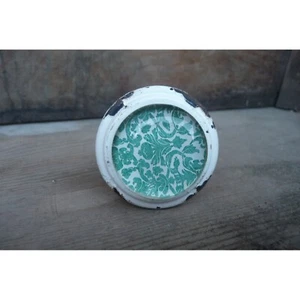 Vintage Schubladenzug Aqua Metall Rundgriff Küche Schrank Kommode Türknopf - Bild 1 von 3