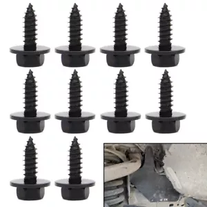 10X Body Screw Hex Bolt Retainer Fender Liner Under Engine Cover Clip for Toyota - Picture 1 of 6