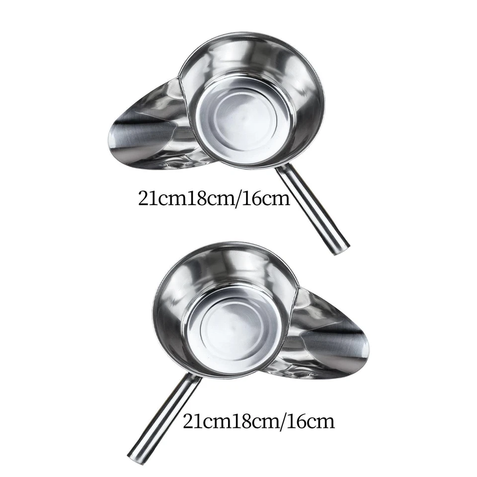 Cucharada para palomitas de maíz de acero inoxidable cuchara utilitaria astillas excavadora de palomitas de maíz Foto 1 de 1