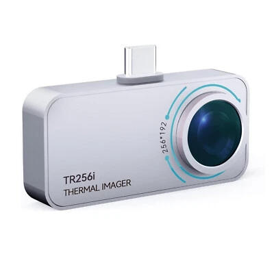 MiLESEEY 256x192 Wärmebildkamera für Android Type-C，Messbereich -15°C~600°C