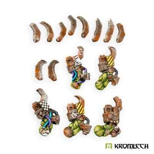 Trituradoras derechas KROMLECH Orc Greatcoat Boss - Imagen 1 de 5