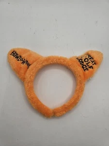 Great Wolf Lodge Howl-O-Ween Orange Ears Headband Kids Youth Size Halloween - Picture 1 of 2