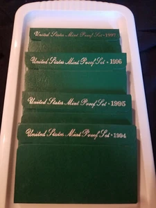 1994 bis 1997 PP Sets aus der San Francisco Mint - Bild 1 von 2