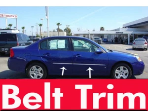 For Chevy MALIBU CHROME SIDE BELT TRIM DOOR MOLDING 2004-2008 2009-2012 - Picture 1 of 1
