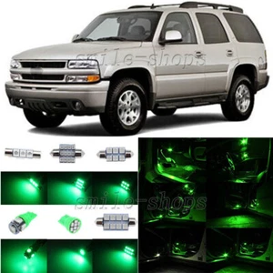 10pcs Green LED Interior Light Package Fit For 2000-2006 Chevy Tahoe - Picture 1 of 8