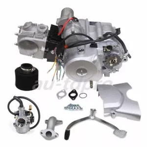 125CC Semi Engine Motor auto 3 SPEED with REVERSE ATV QUAD GO Kart Four WHEELERS - Picture 1 of 9