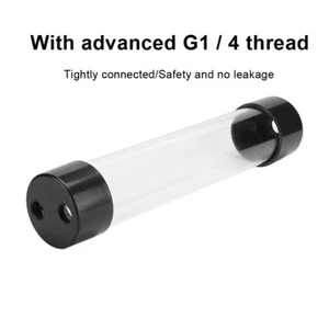 Transparent Cylindrical Computer Water Cooling Water Tank 240MM for Practicality - Afbeelding 1 van 7