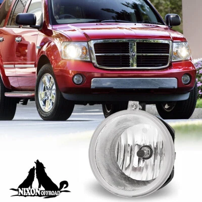 Fog Light Driving Lamp W/Bulb For 2005-2009 Dodge Dakota 2007-2009 Dodge Durango Foto 1 de 4